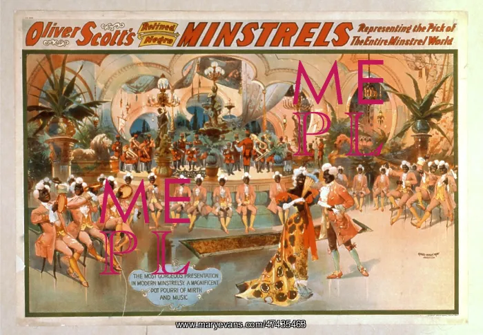 : Oliver Scott's Refined Negro Minstrels representing the pick : Oliver Scott's Refined Negro Minstrels representing the pick