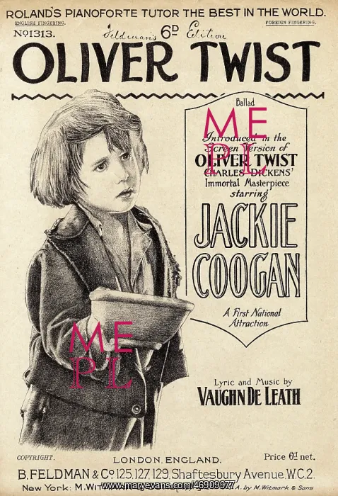 : Oliver Twist, by Vaughn de Leath : Oliver Twist, by Vaughn de Leath