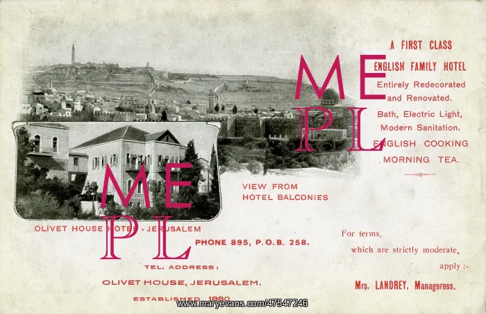: Olivet House Hotel, Jerusalem : Olivet House Hotel, Jerusalem