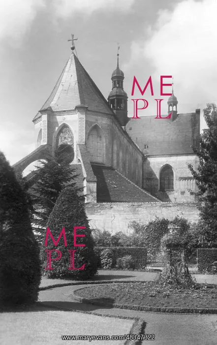 : The Oliwa Cathedral at Danzig, 1938 : The Oliwa Cathedral at Danzig, 1938