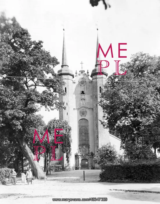 : The Oliwa Cathedral at Danzig, 1938 : The Oliwa Cathedral at Danzig, 1938