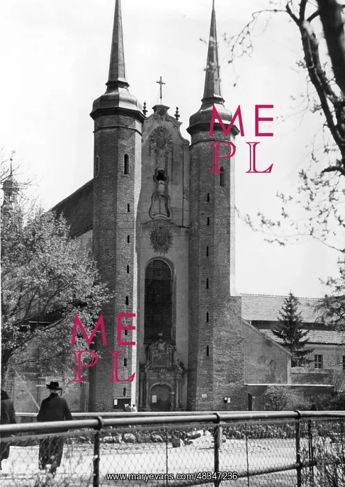 : The Oliwa Cathedral at Danzig : The Oliwa Cathedral at Danzig