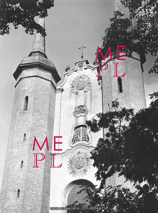 : The Oliwa Cathedral in Danzig : The Oliwa Cathedral in Danzig