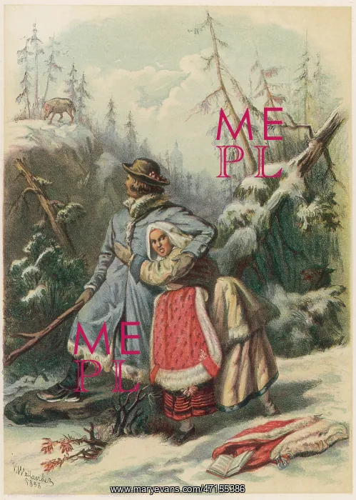 : Per Olsson protects Lisa Erkersdotter from a wolf : Per Olsson protects Lisa Erkersdotter from a wolf