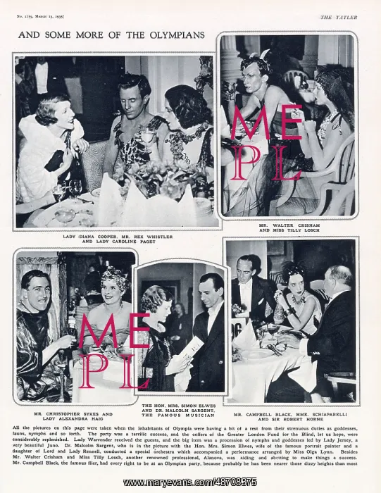 : The Olympian Party at Claridge's : The Olympian Party at Claridge's