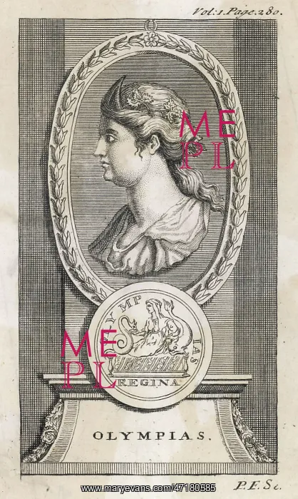  : OLYMPIAS Q OF MACEDON