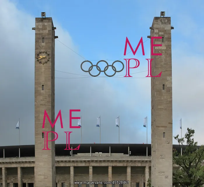 : Olympiastadion, Berlin, Germany : Olympiastadion, Berlin, Germany