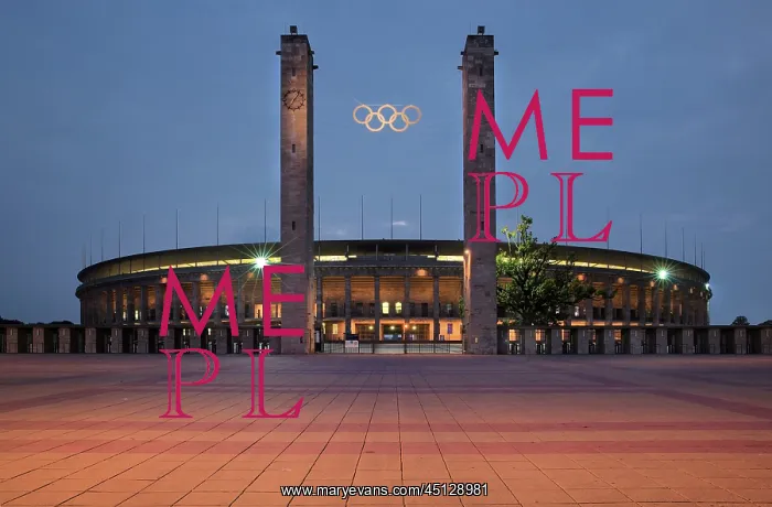 : Olympiastadion, Berlin, Germany : Olympiastadion, Berlin, Germany