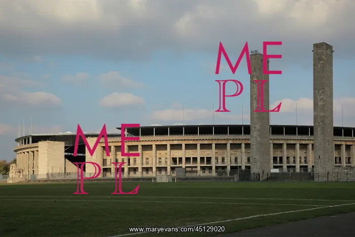 : Olympiastadion, Berlin, Germany : Olympiastadion, Berlin, Germany