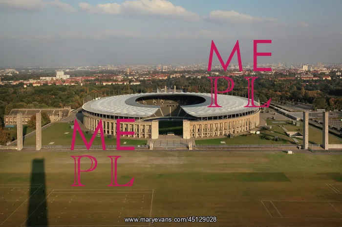 : Olympiastadion, Berlin, Germany : Olympiastadion, Berlin, Germany