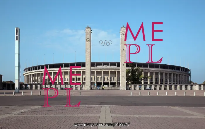 : Olympiastadion, Berlin, Germany : Olympiastadion, Berlin, Germany