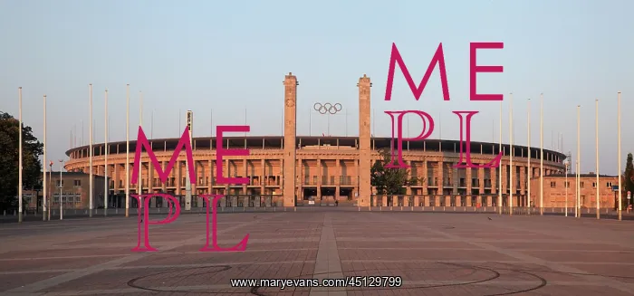 : Olympiastadion, Berlin, Germany : Olympiastadion, Berlin, Germany