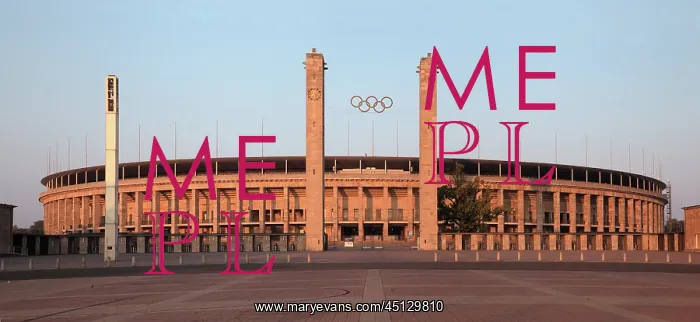 : Olympiastadion, Berlin, Germany : Olympiastadion, Berlin, Germany