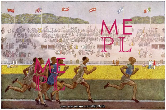  : Olympic Games - 1924 - Runners