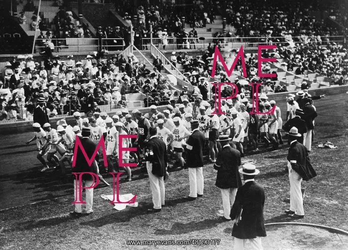 : Olympic marathon run, 1912 : Olympic marathon run, 1912