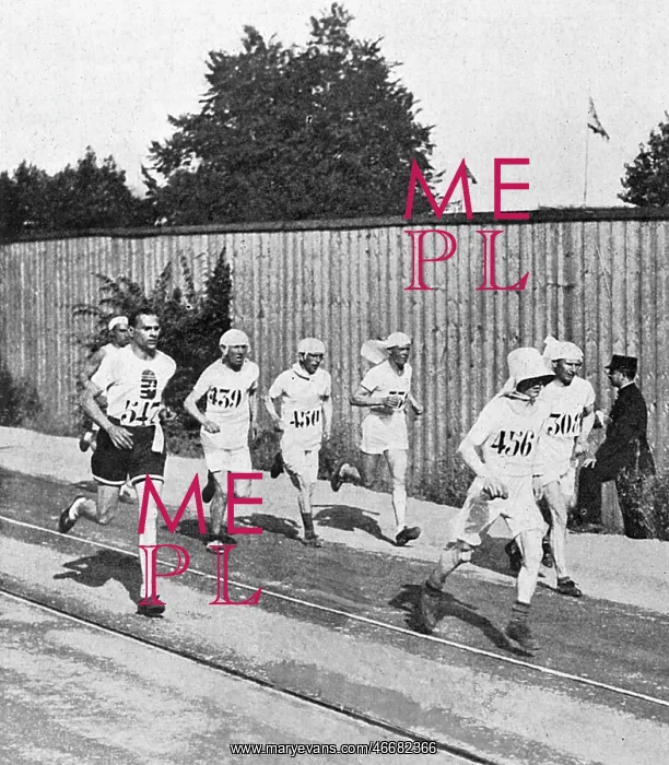 : Olympic marathon runners, 1924 Paris Olympics : Olympic marathon runners, 1924 Paris Olympics