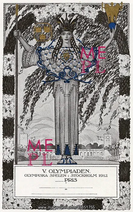  : Olympics - 1912 - Certificat