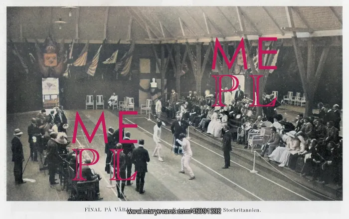 : Olympics - 1912 - Fencing : Olympics - 1912 - Fencing