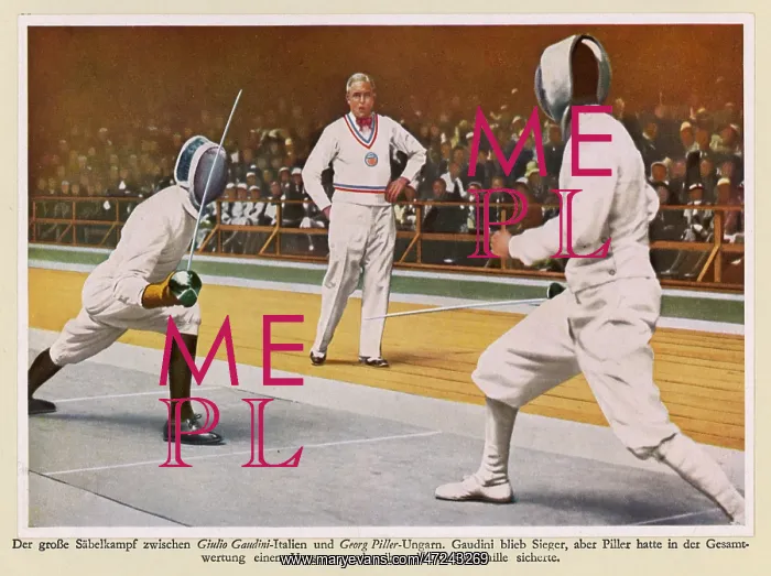  : OLYMPICS / 1932 / FENCING