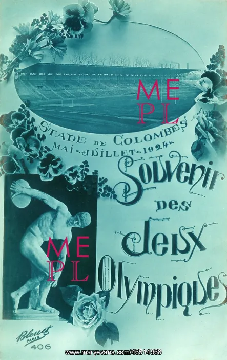 : Olympics Games - Paris - 1924 : Olympics Games - Paris - 1924