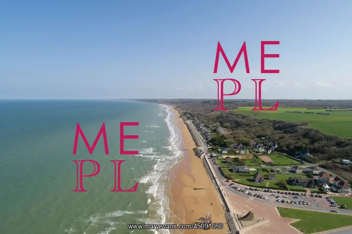  : Omaha beach, Saint-Laurent-sur-Mer, Normandy, France
