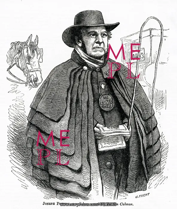 : Omnibus driver or cabman 1857 : Omnibus driver or cabman 1857