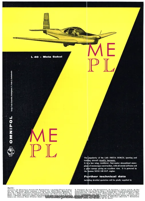 : Omnipol L40 Meta Sokol : Omnipol L40 Meta Sokol