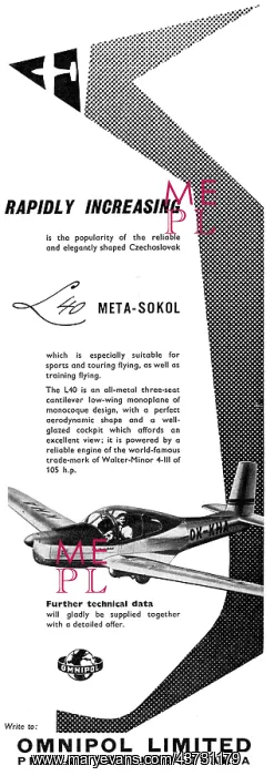 : Omnipol Meta-Sokol L40 : Omnipol Meta-Sokol L40
