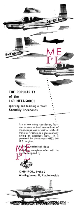 : Omnipol Meta-Sokol L40 : Omnipol Meta-Sokol L40