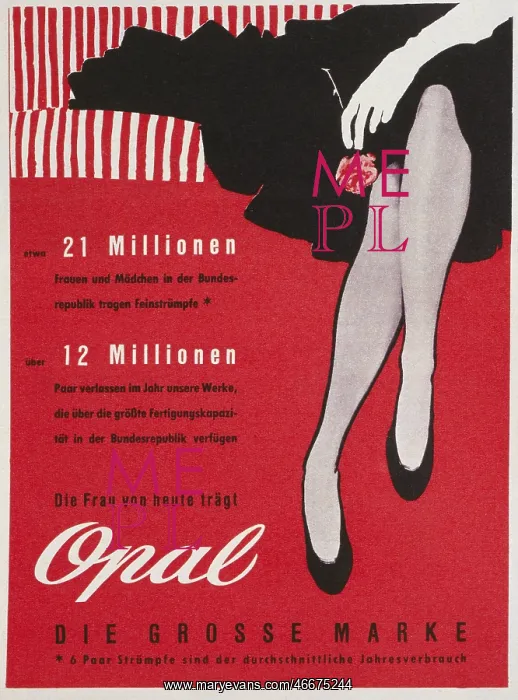 : Opal stockings advert : Opal stockings advert