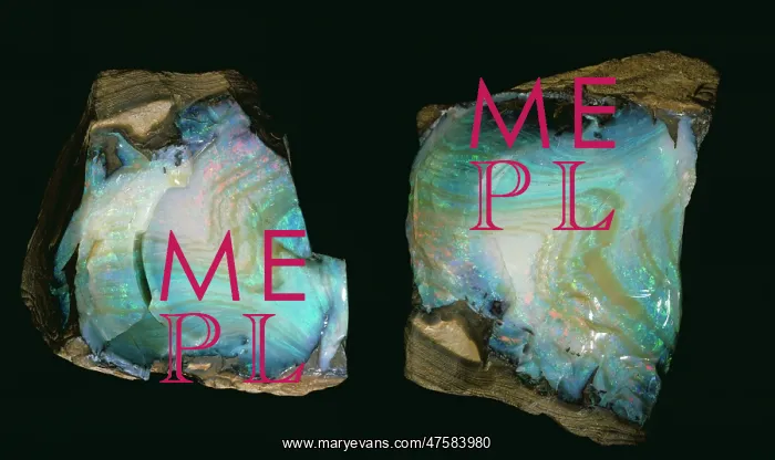 : Opals are not truely crystalline and are therefore mineraloids : Opals are not truely crystalline and are therefore mineraloids
