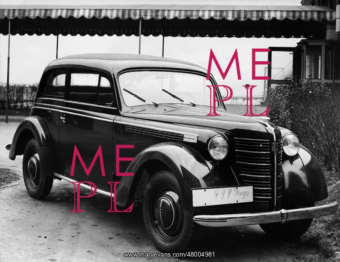 : An Opel Olympia, 1938 : An Opel Olympia, 1938