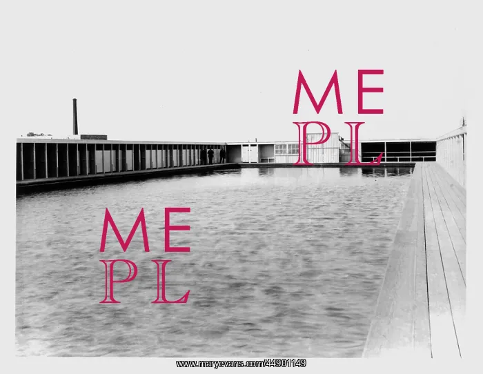  : Open-air swimming pool on Tottenham Marshes