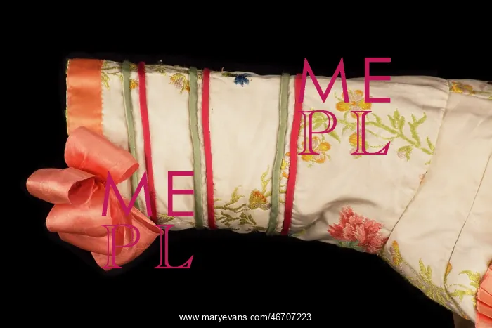 : Open robe, c1845 : Open robe, c1845