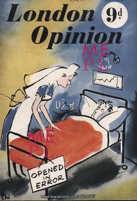 : Opened in error - cartoon in London Opinion : Opened in error - cartoon in London Opinion