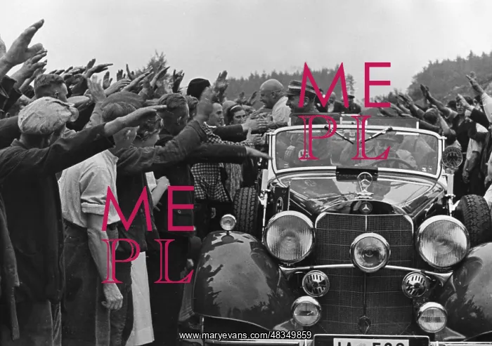 : Opening of the Bayreuth-Nuremberg motorway section, 1937 : Opening of the Bayreuth-Nuremberg motorway section, 1937