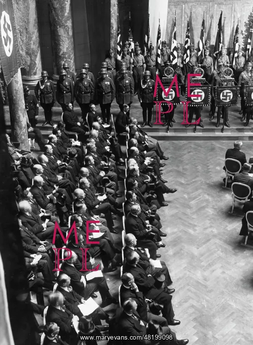 : opening ceremony of the Prussian NS-council, 1933 : opening ceremony of the Prussian NS-council, 1933