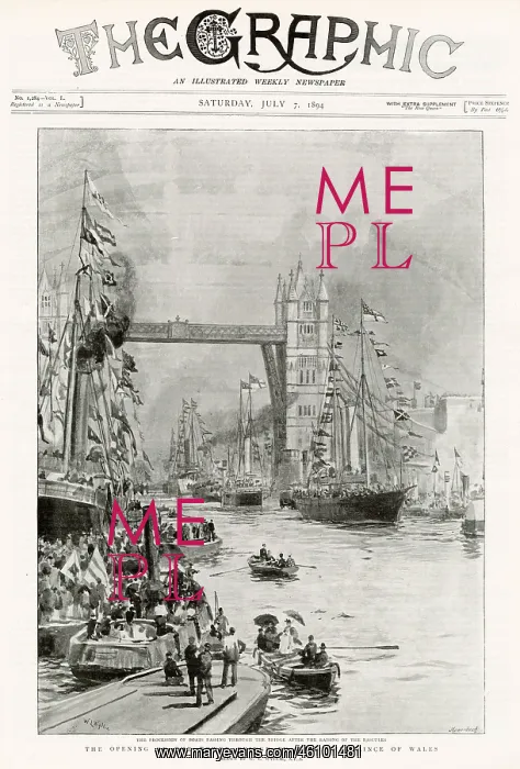 : Opening Ceremony of Tower Bridge 1894 : Opening Ceremony of Tower Bridge 1894