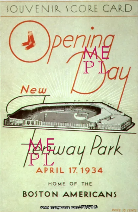  : Opening Day at Fenway