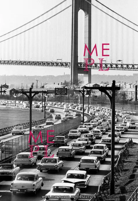 : An opening day traffic jam on the Verrazano-Narrows ? : An opening day traffic jam on the Verrazano-Narrows ?