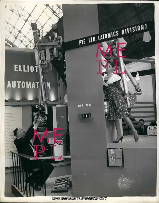 : Opening of Electronics and Automation Exhibition, Olympia : Opening of Electronics and Automation Exhibition, Olympia