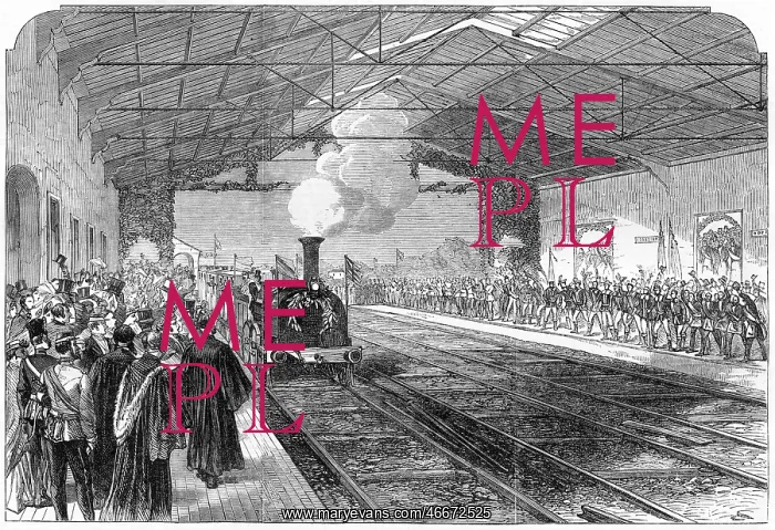 : Opening of the Falmouth and Truro railway : Opening of the Falmouth and Truro railway