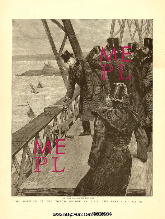 : Opening of the Forth Bridge by the Prince of Wales : Opening of the Forth Bridge by the Prince of Wales