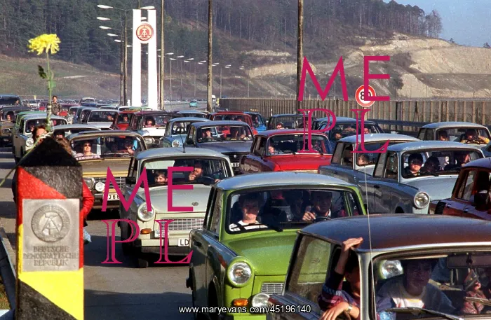 : Opening of the German-German border - Herleshausen : Opening of the German-German border - Herleshausen