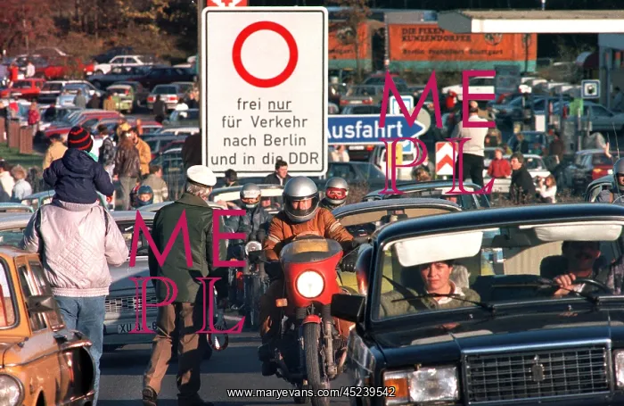: Opening of the German-German border - Rudolphstein : Opening of the German-German border - Rudolphstein