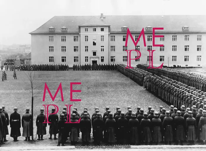 : Opening of the military school in Potsdam, 1936 : Opening of the military school in Potsdam, 1936