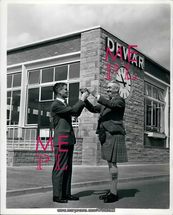 : Opening of new Dewar whisky plant, Inveralmond, Scotland : Opening of new Dewar whisky plant, Inveralmond, Scotland