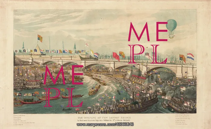 : Opening of New London Bridge : Opening of New London Bridge