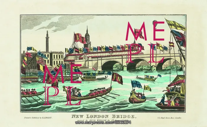 : Opening of New London Bridge : Opening of New London Bridge