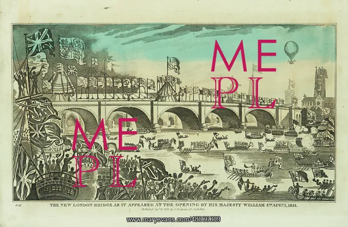 : Opening of New London Bridge : Opening of New London Bridge